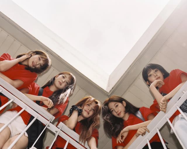 LE SSERAFIM — Knocking Basil concept photo 3